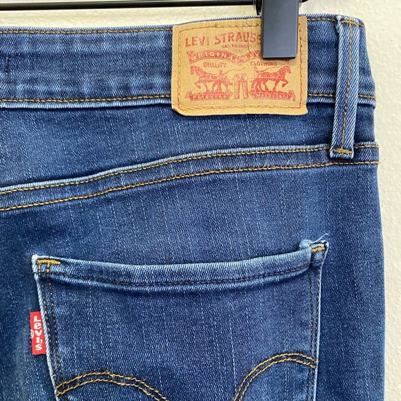 Levi’s mid rise straight skinny jeans size 8 - Picture 8 of 10